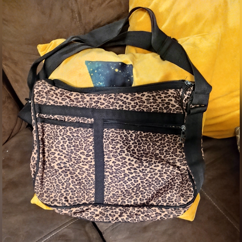 Leopard Print Bag - image 1